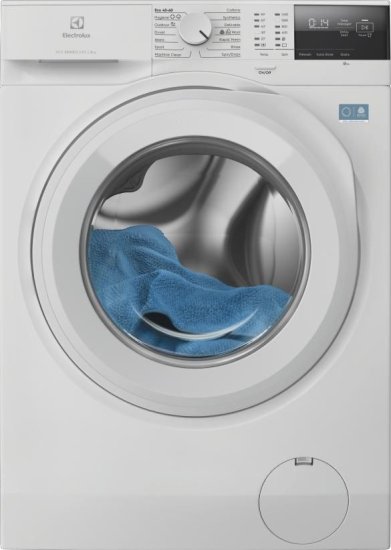 Electrolux SensiCare 600 EF62843BM מכונת כביסה 8 ק״ג
